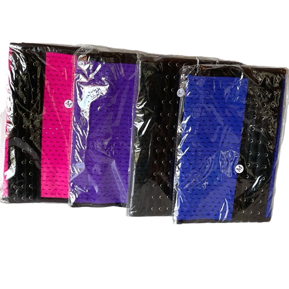 (4) PACK Waist Trainer Corset Body Shaper Tummy Tuck Belt Shapewear Fajas